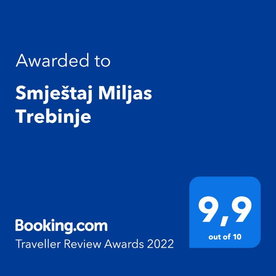 מלון Smjestaj Miljas טרביניה מראה חיצוני תמונה